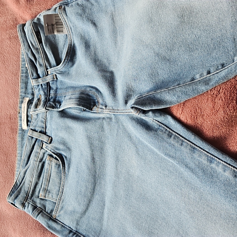 NWT! Mavi Niki High Rise Straight Crop Raw Hem Jeans Size 27